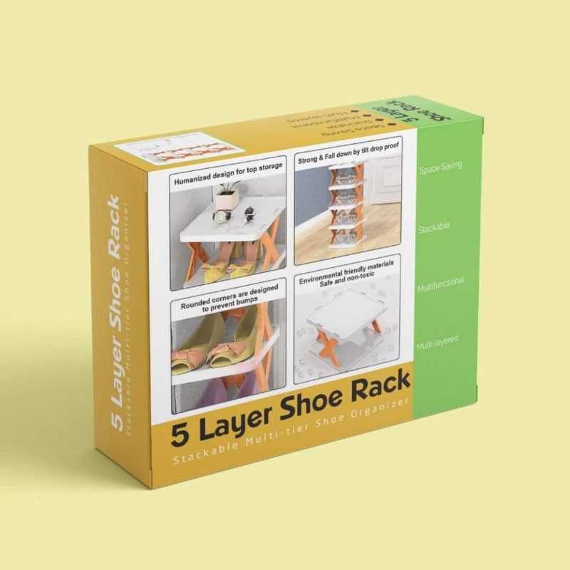 6 Layer special shoe rack - Image 5