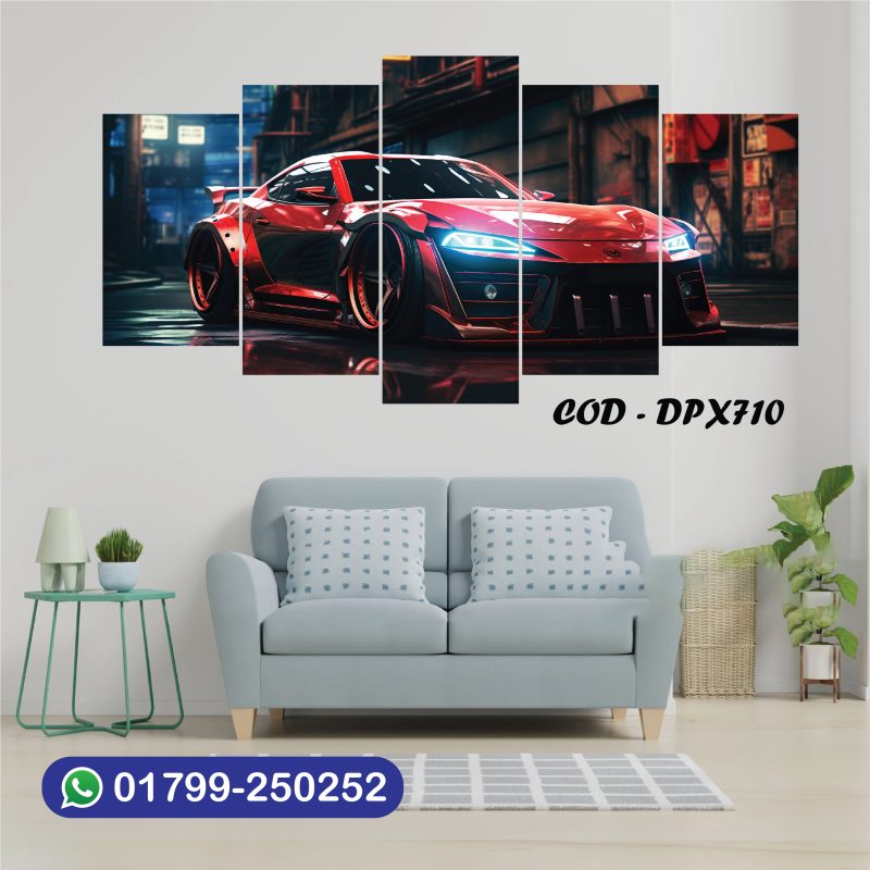 ৪/২ ফিট ওয়াটারপ্রুফ প্রিমিয়াম কার ক্যানভাস | DPX710